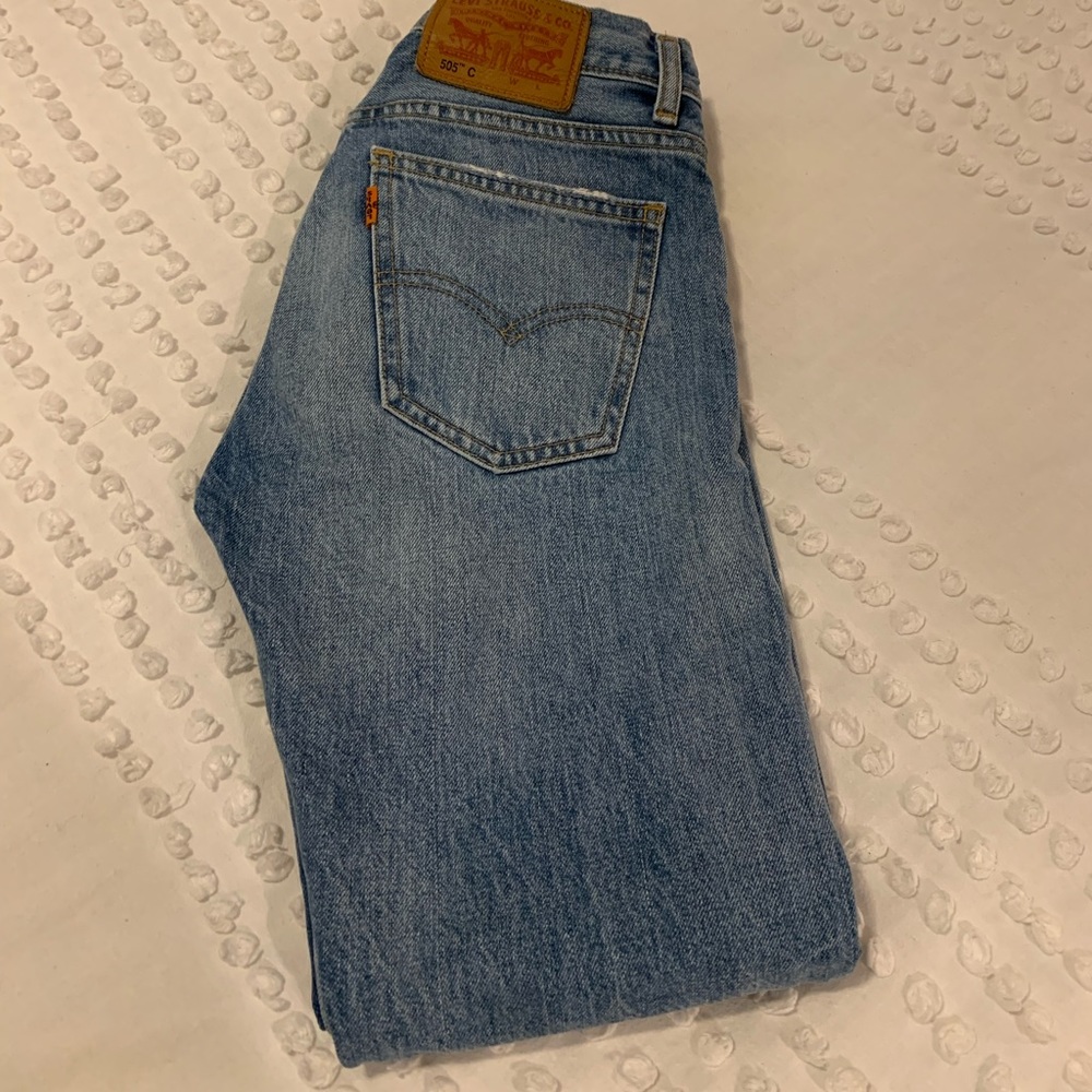 Levi’s 505 Straight Leg Jeans Light Wash